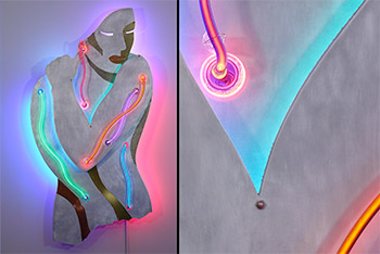 My Aphrodite neon artwork - Lili Lakich